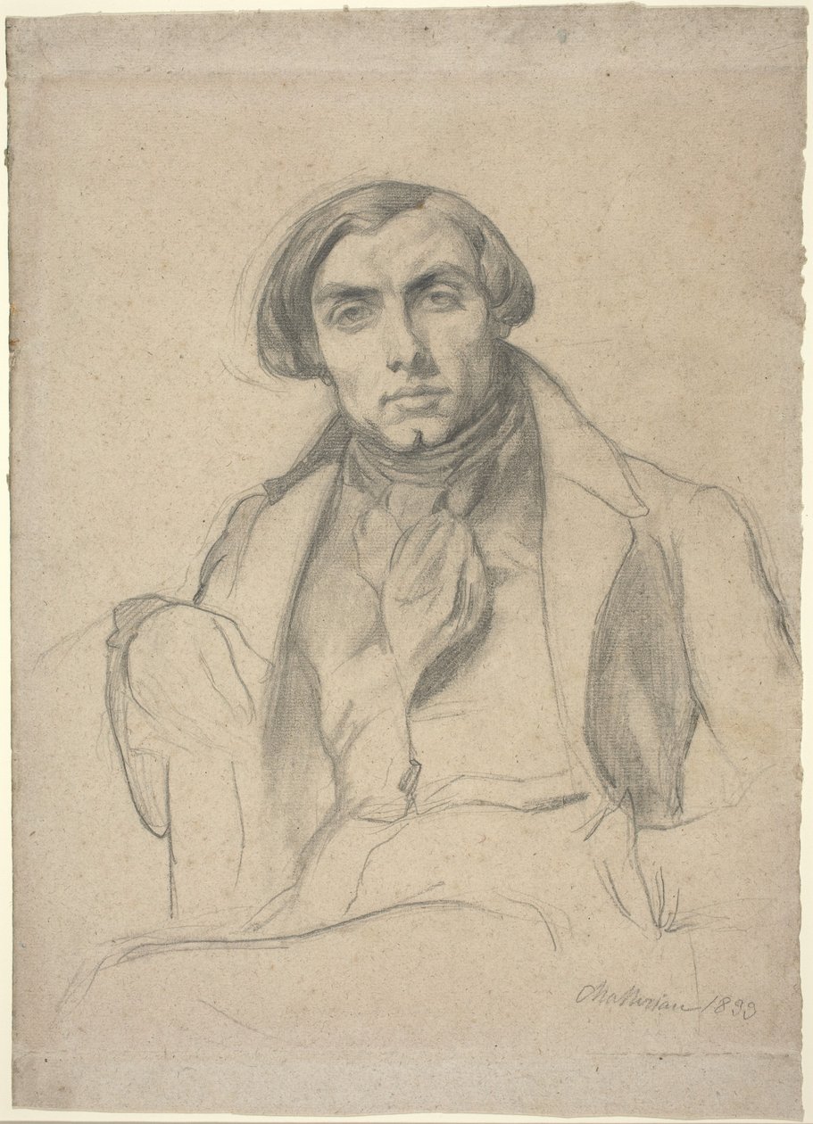 Av Auguste Ott av Théodore Chassériau