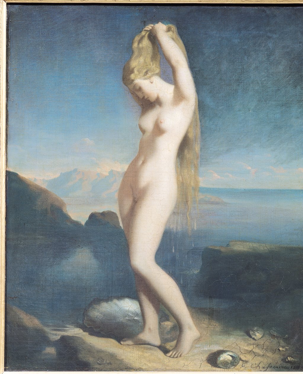Venus Anadyomene eller havets Venus av Théodore Chassériau