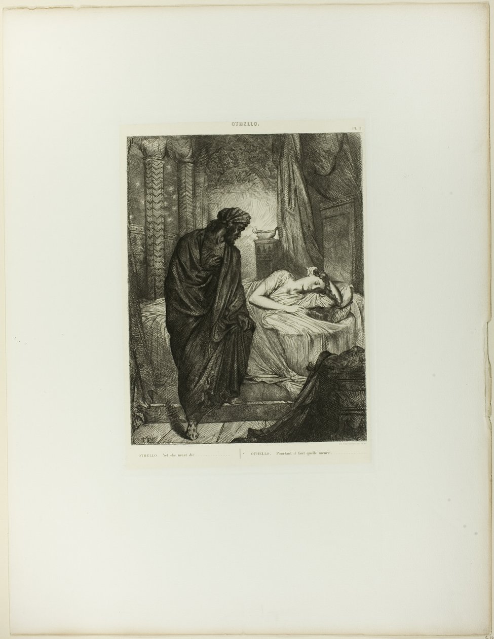 Yet She Must Die, tallrik elva från Othello av Théodore Chassériau