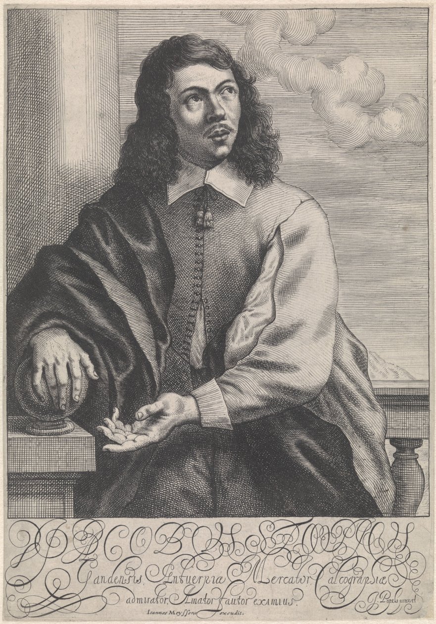 Porträtt av Jacob Stoopius av Théodorus van Kessel