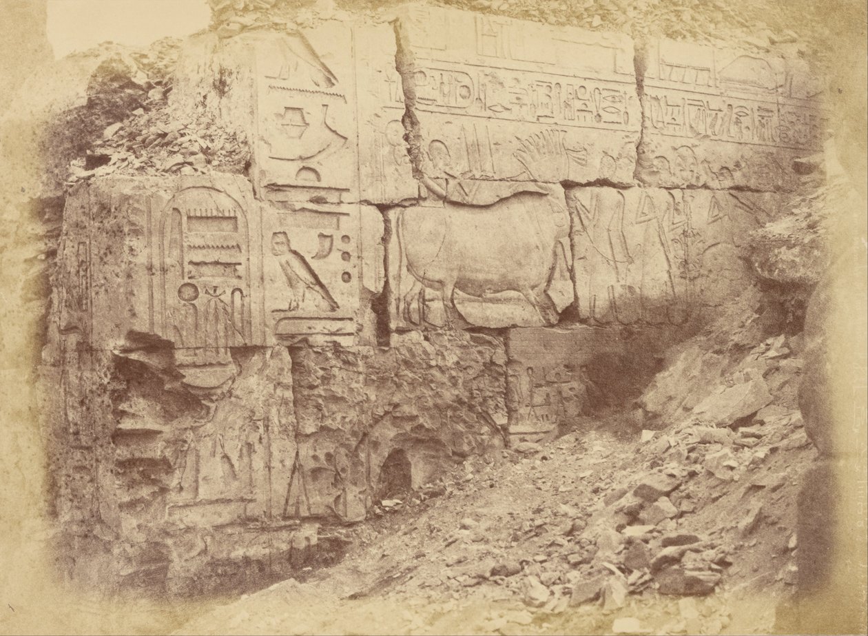 (Hieroglyfiska inskriptioner) av Théodule Devéria