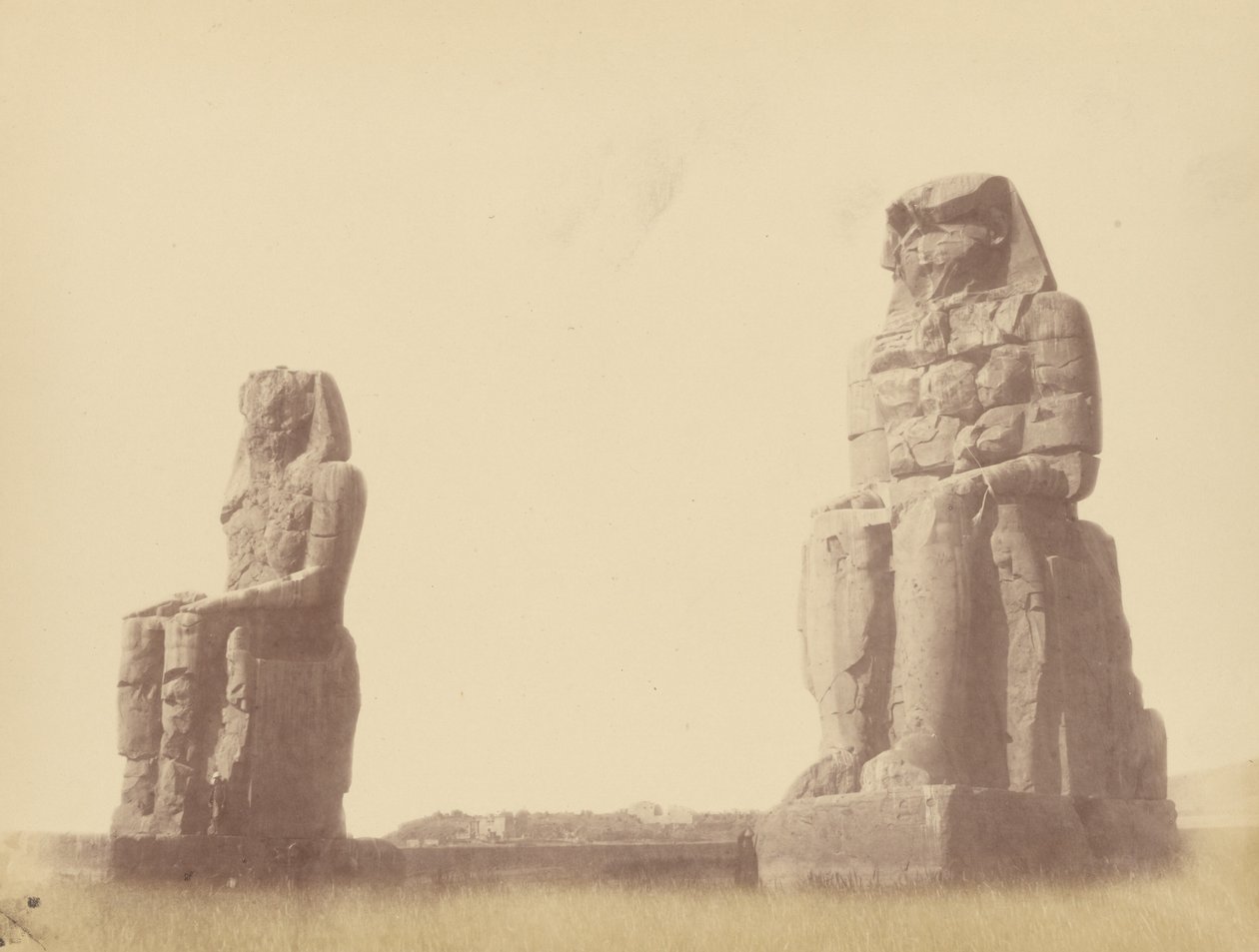 [Colossus of Memnon] av Théodule Devéria
