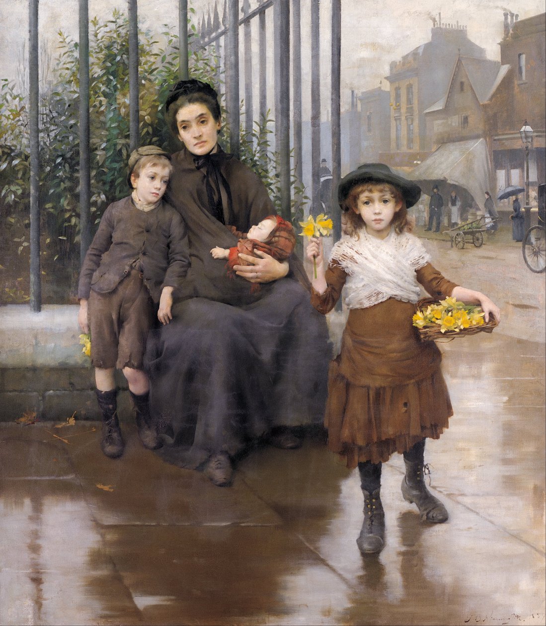 Fattigdomens klämma av Thomas Benjamin Kennington