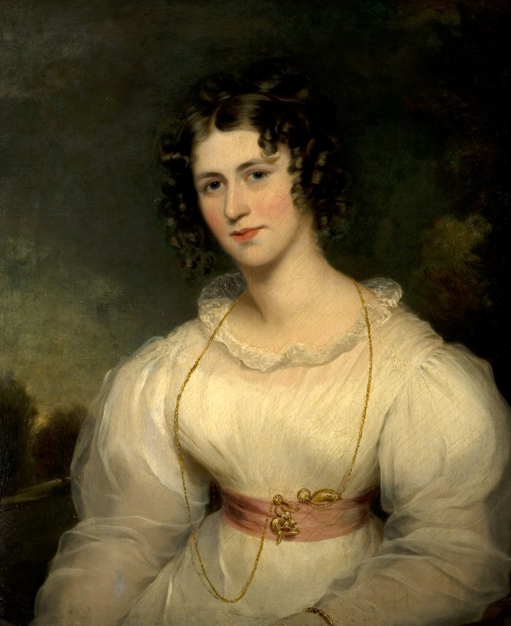 Miss Elizabeth Hoare, 1826 av Thomas Barber