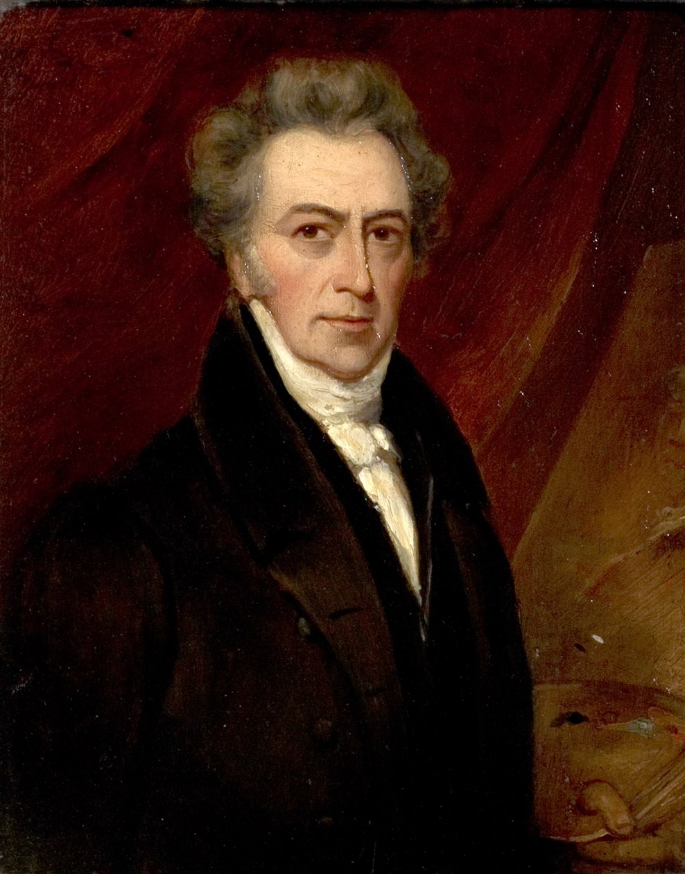 Självporträtt, 1841 av Thomas Barber
