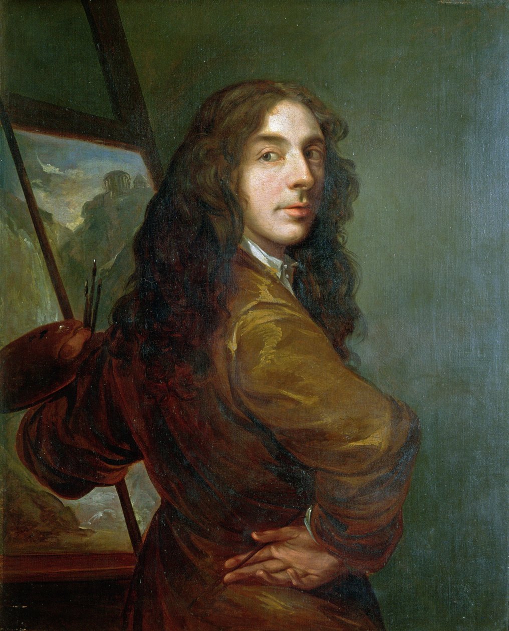Självporträtt, ca 1794 av Thomas Barker of Bath
