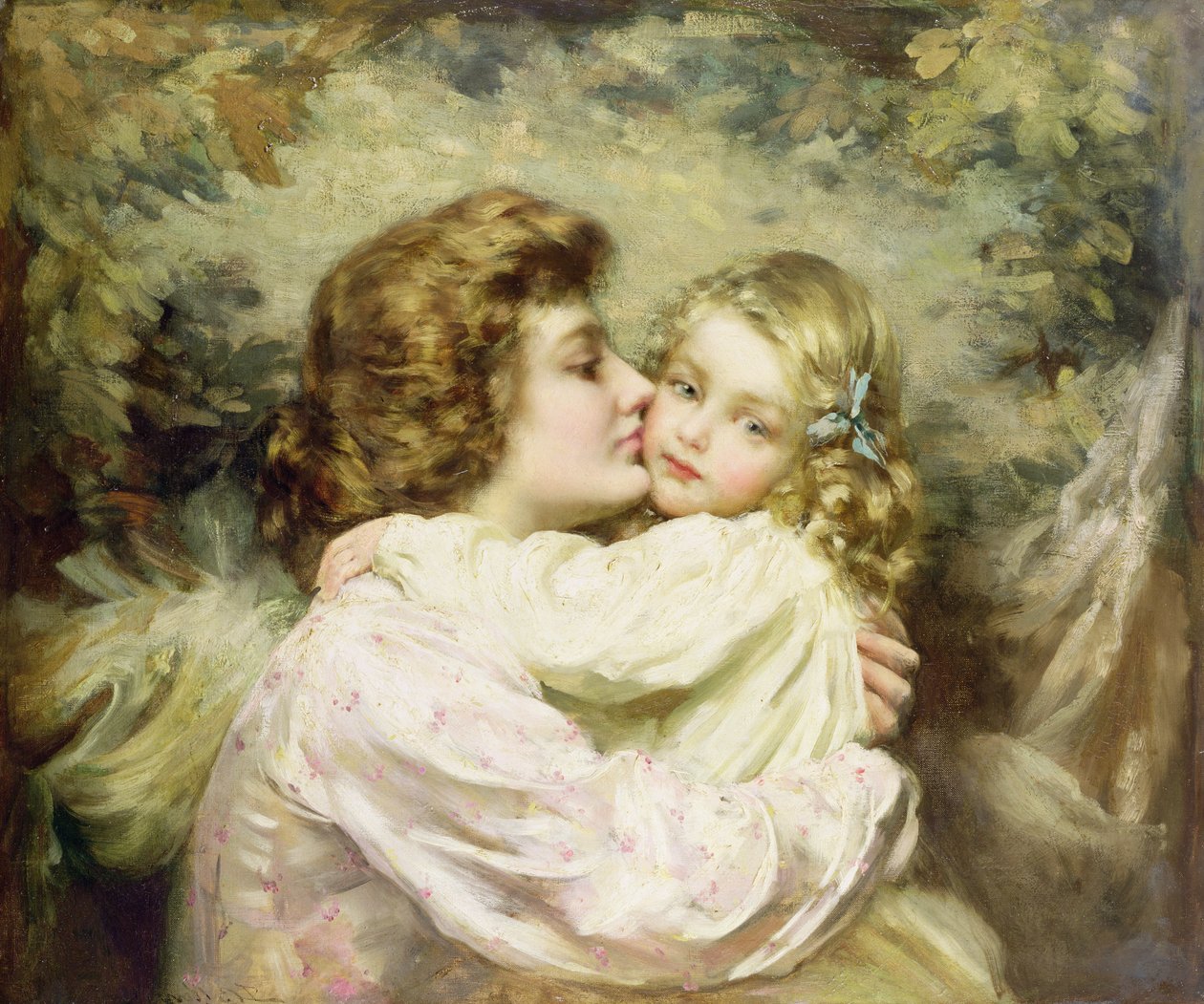 Mor och dotter av Thomas Benjamin Kennington