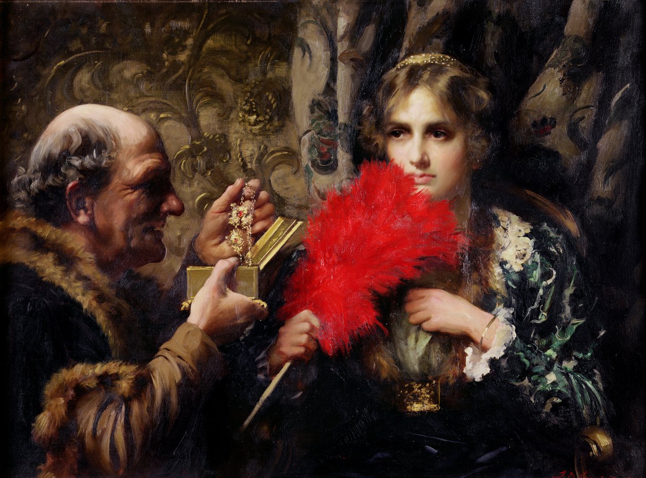 Frestelse, 1914 av Thomas Benjamin Kennington