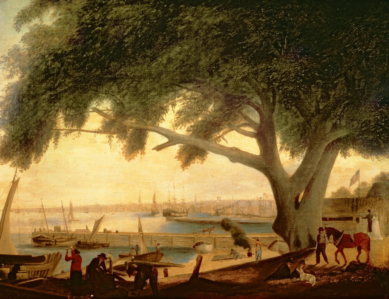 Penns fördragsträd av Thomas Birch