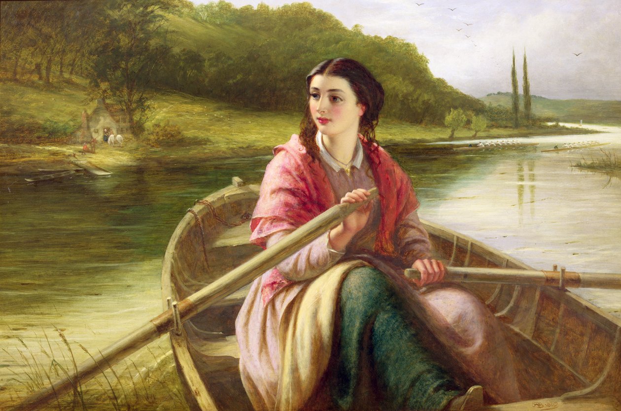 Färjmannens dotter, 1869 av Thomas Brooks
