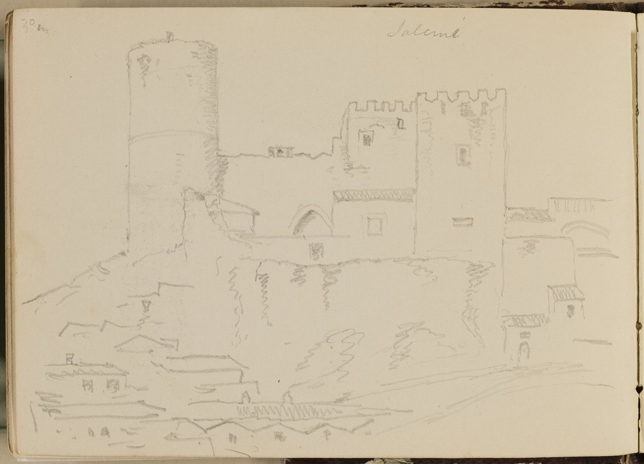 Salemis slott, 1842 av Thomas Cole