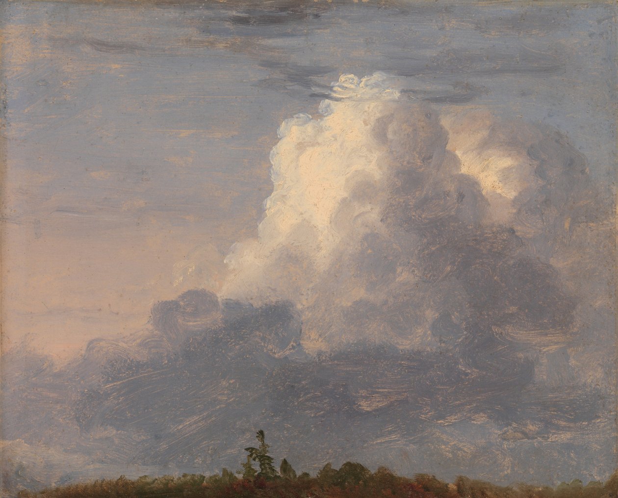 Moln, c.1838 av Thomas Cole