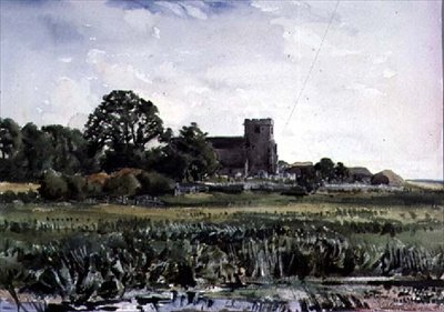 Lyminster kyrka, nära Arundel av Thomas Collier