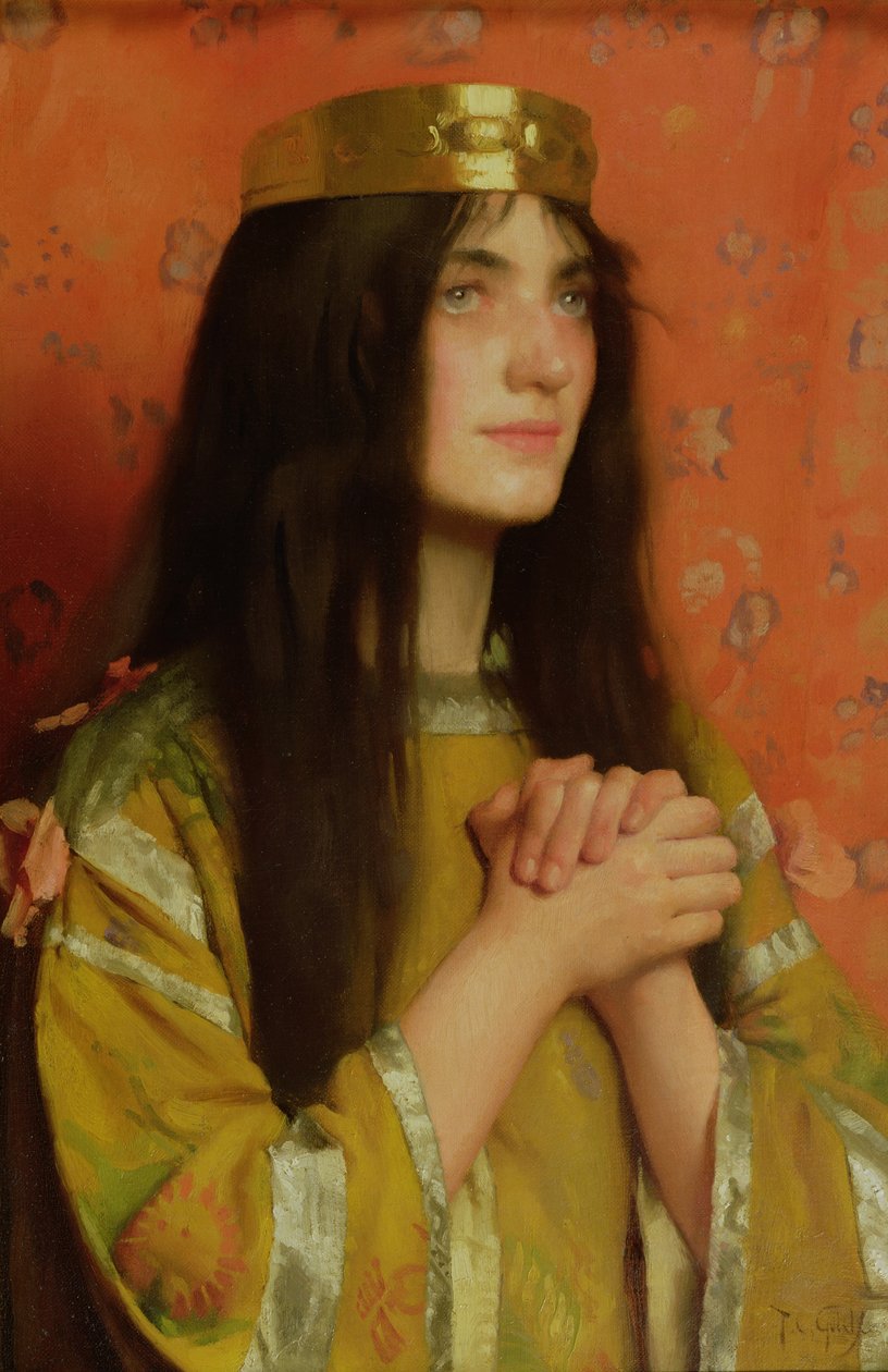Drottning Clothilde av Thomas Cooper Gotch