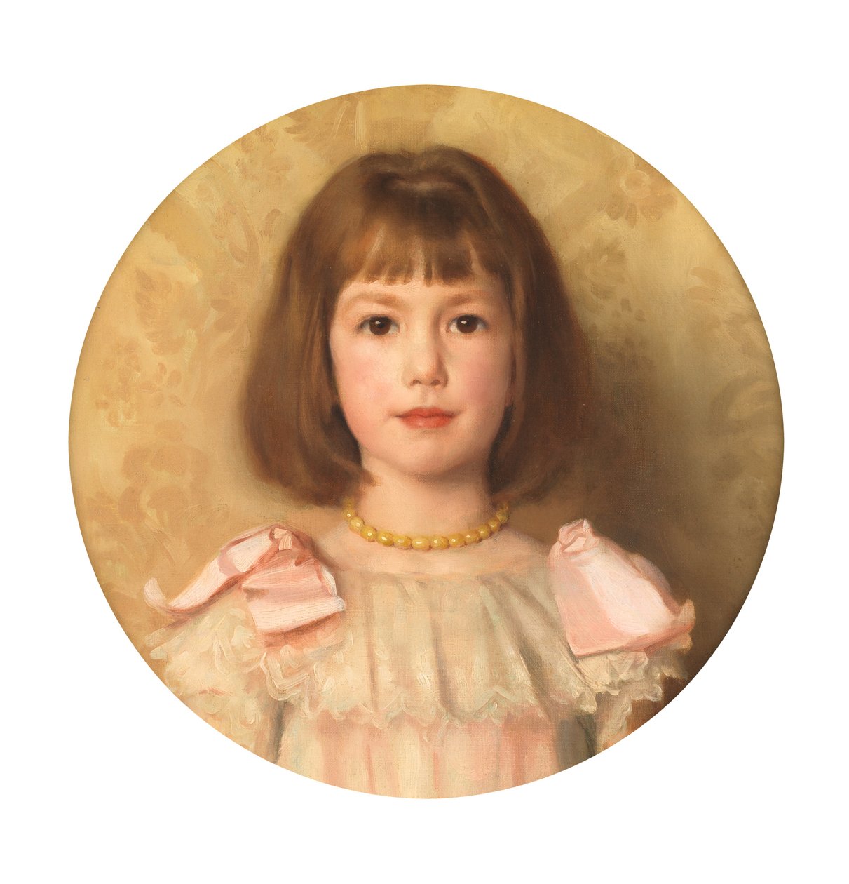 Rosalind (olja på duk på panel) av Thomas Cooper Gotch