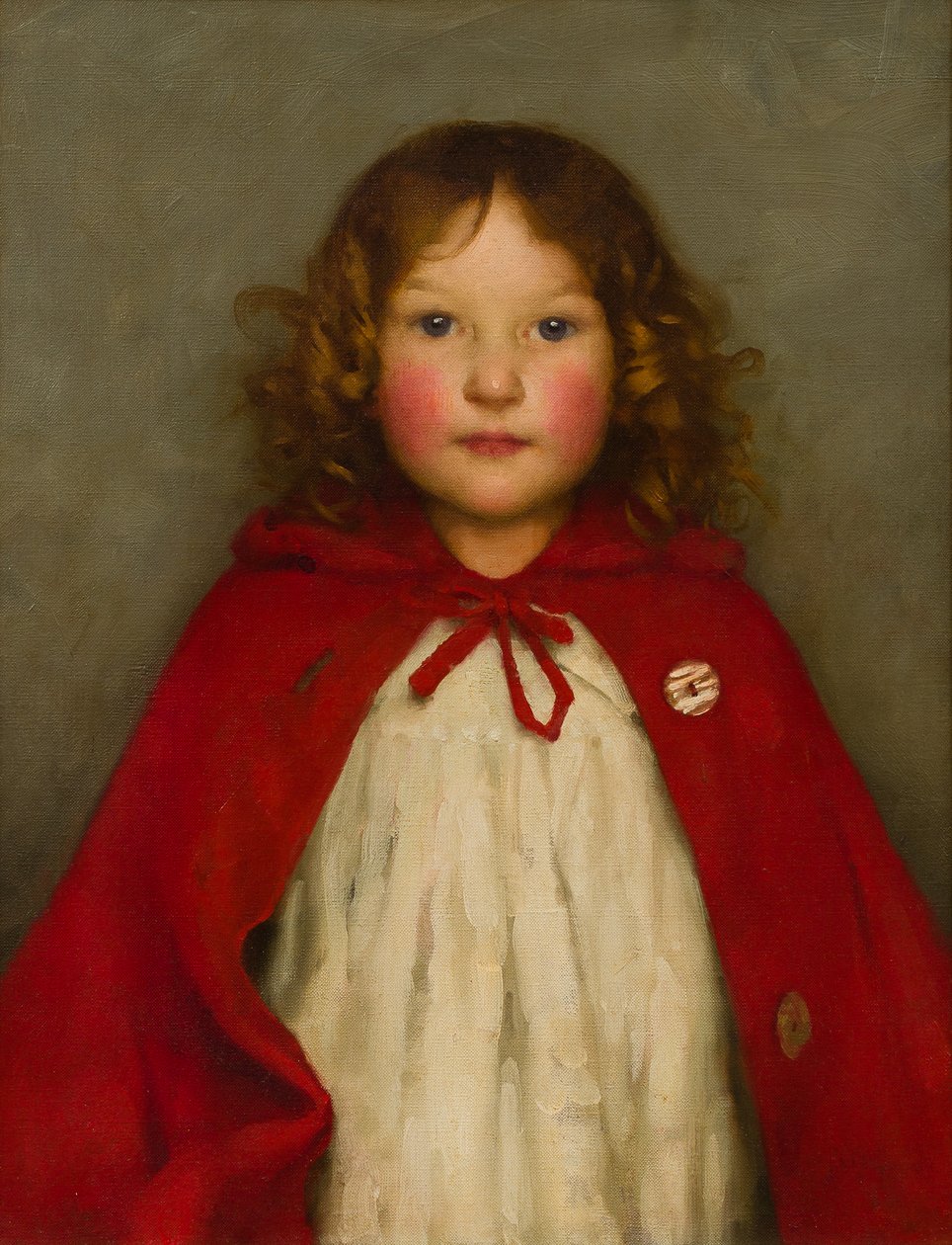 Ruby, ca 1909 av Thomas Cooper Gotch