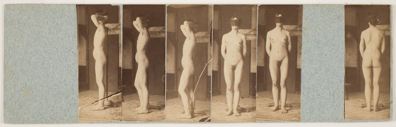 Lillie (albumen prints from dry-plate collodion negatives) av Thomas Eakins