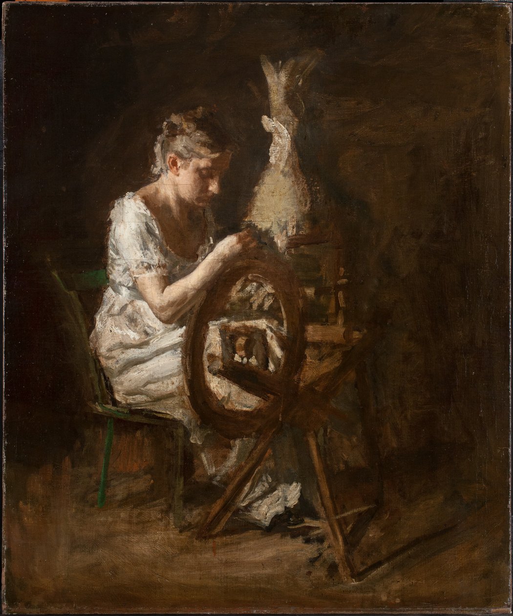 The Spinner  av Thomas Eakins