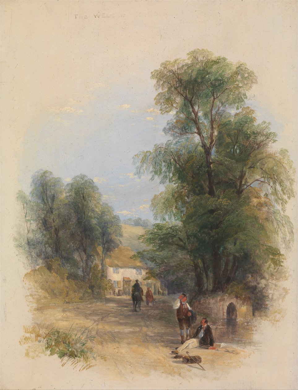 Brunnen i St. Keyne av Thomas Creswick