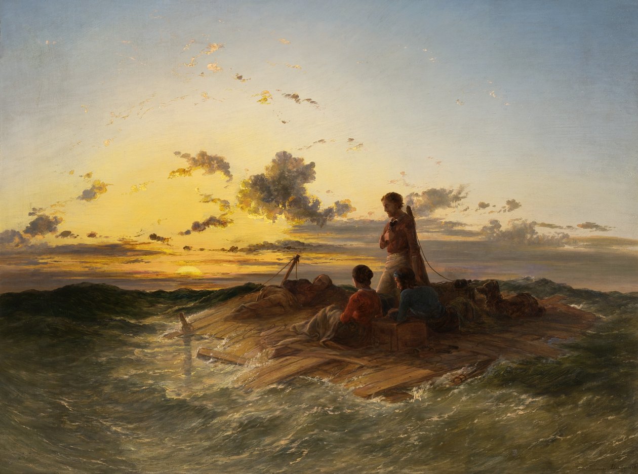 Flotten, 1850 av Thomas Danby