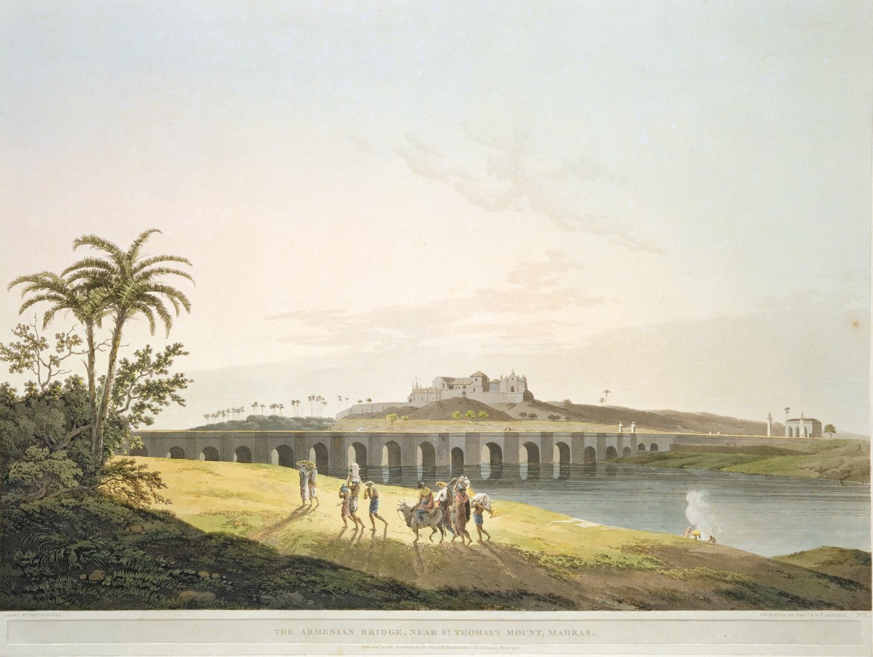 Armenian Bridge, nära St. Thomas