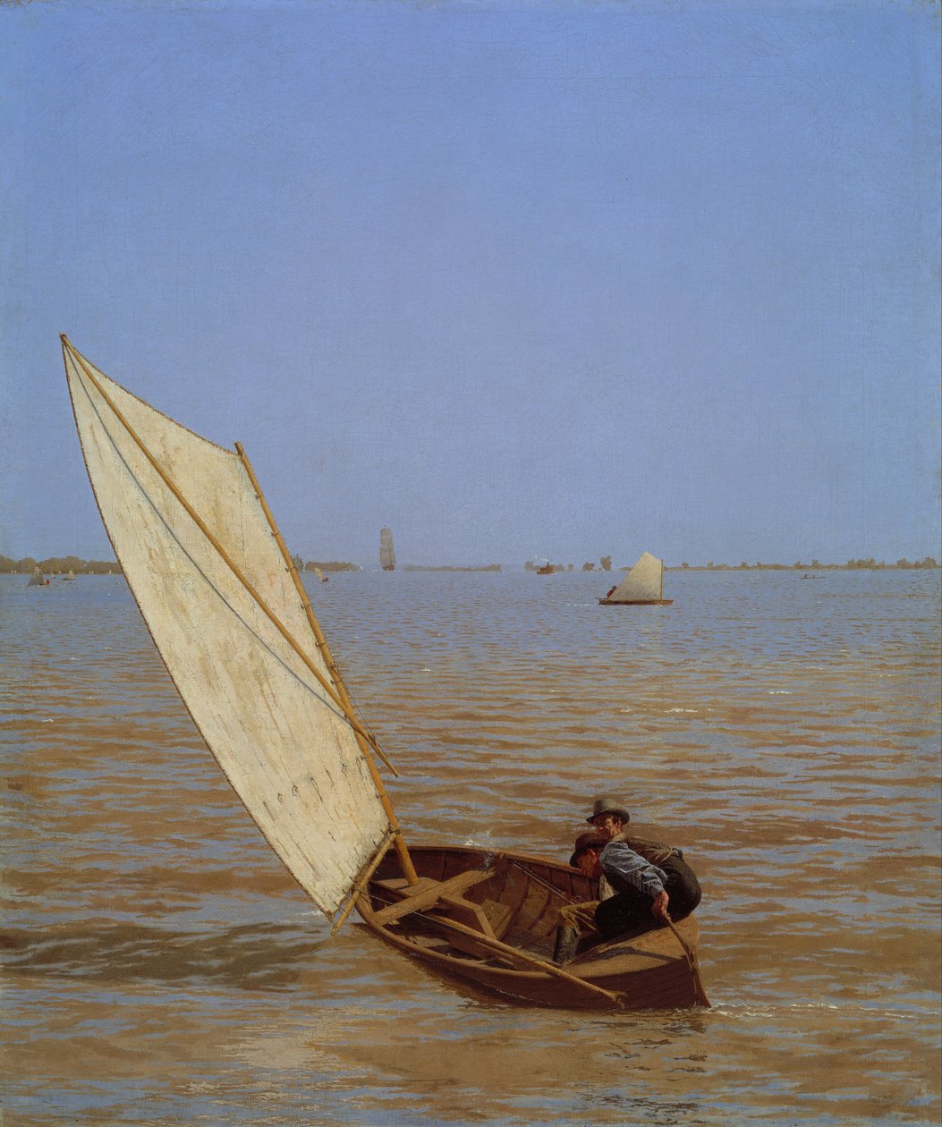 Börjar efter järnväg av Thomas Eakins