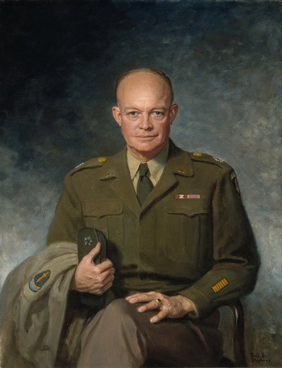 Dwight D. Eisenhower av Thomas Edgar Stephens
