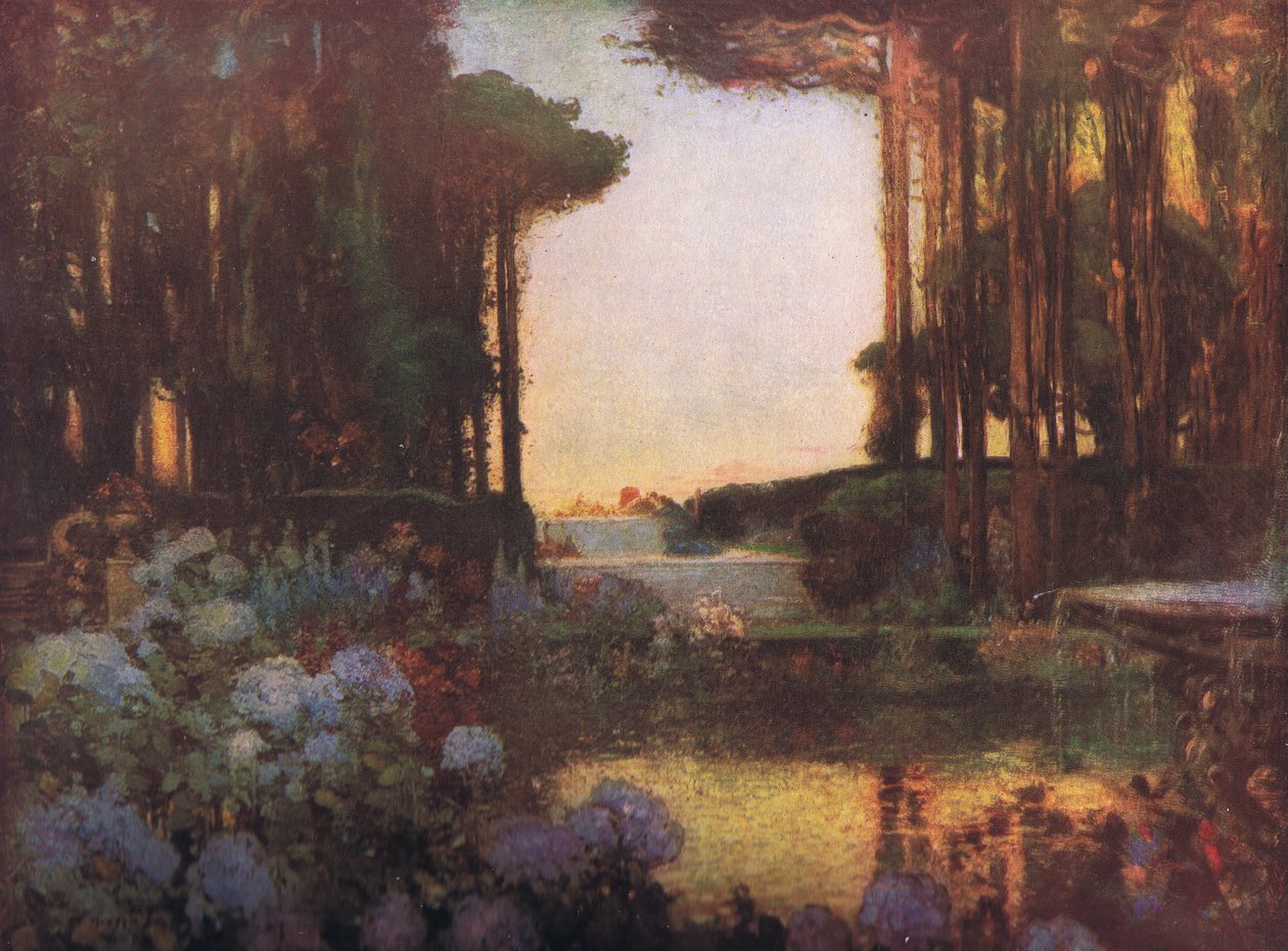Fredens trädgård, Bibbys årsbok, 1916-1917 av Thomas Edwin Mostyn