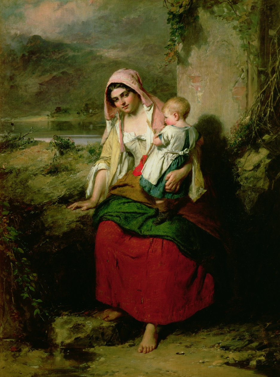 Tar vila, 1858 av Thomas Faed