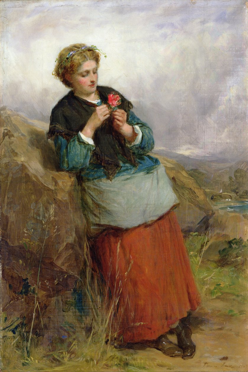 Le Fugalaau o Dunblane, 1867 swed av Thomas Faed