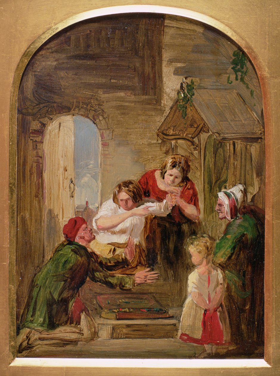 The Pedlar  av Thomas Faed