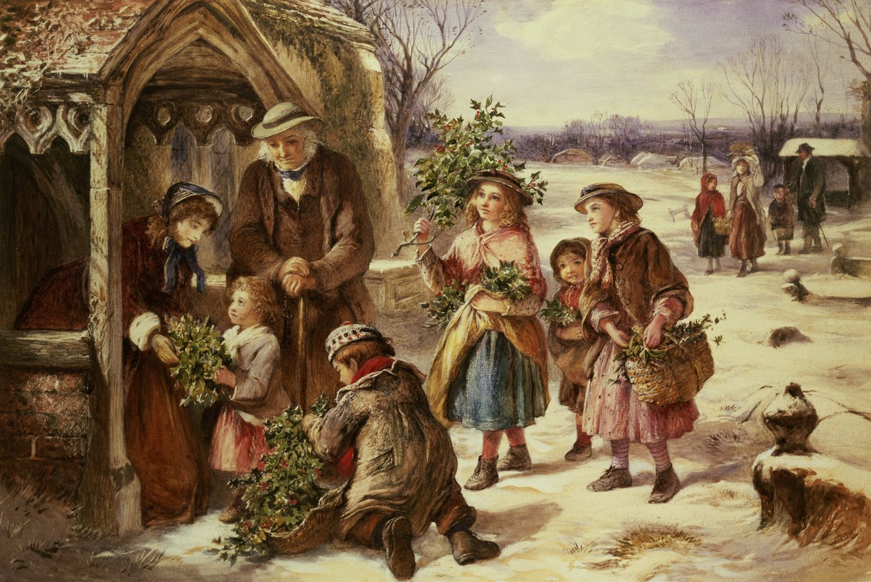 Julmorgon, 1865 av Thomas Falcon Marshall