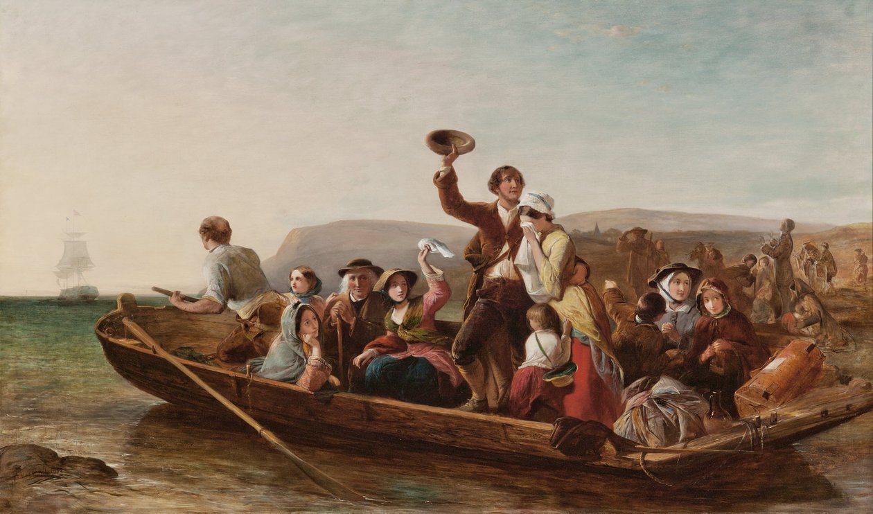 Emigration av Thomas Falcon Marshall
