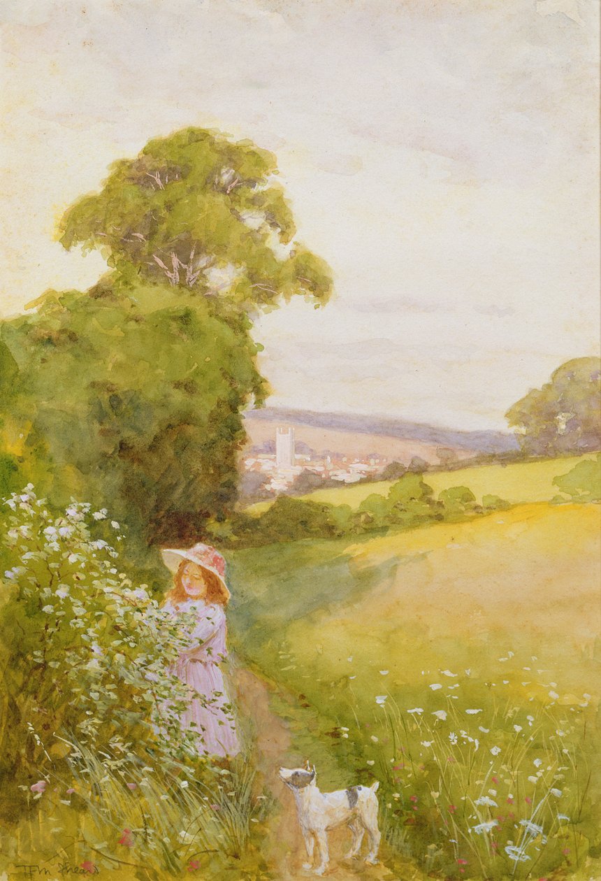 Plocka blommor av Thomas Frederick Mason Sheard