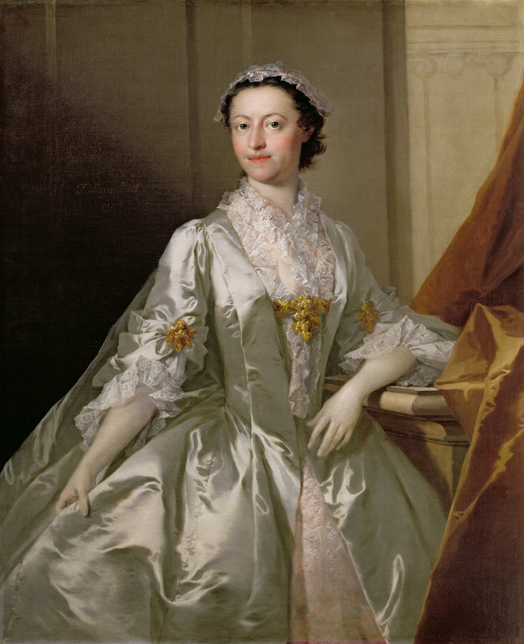 Mrs Wardle, 1742 av Thomas Frye