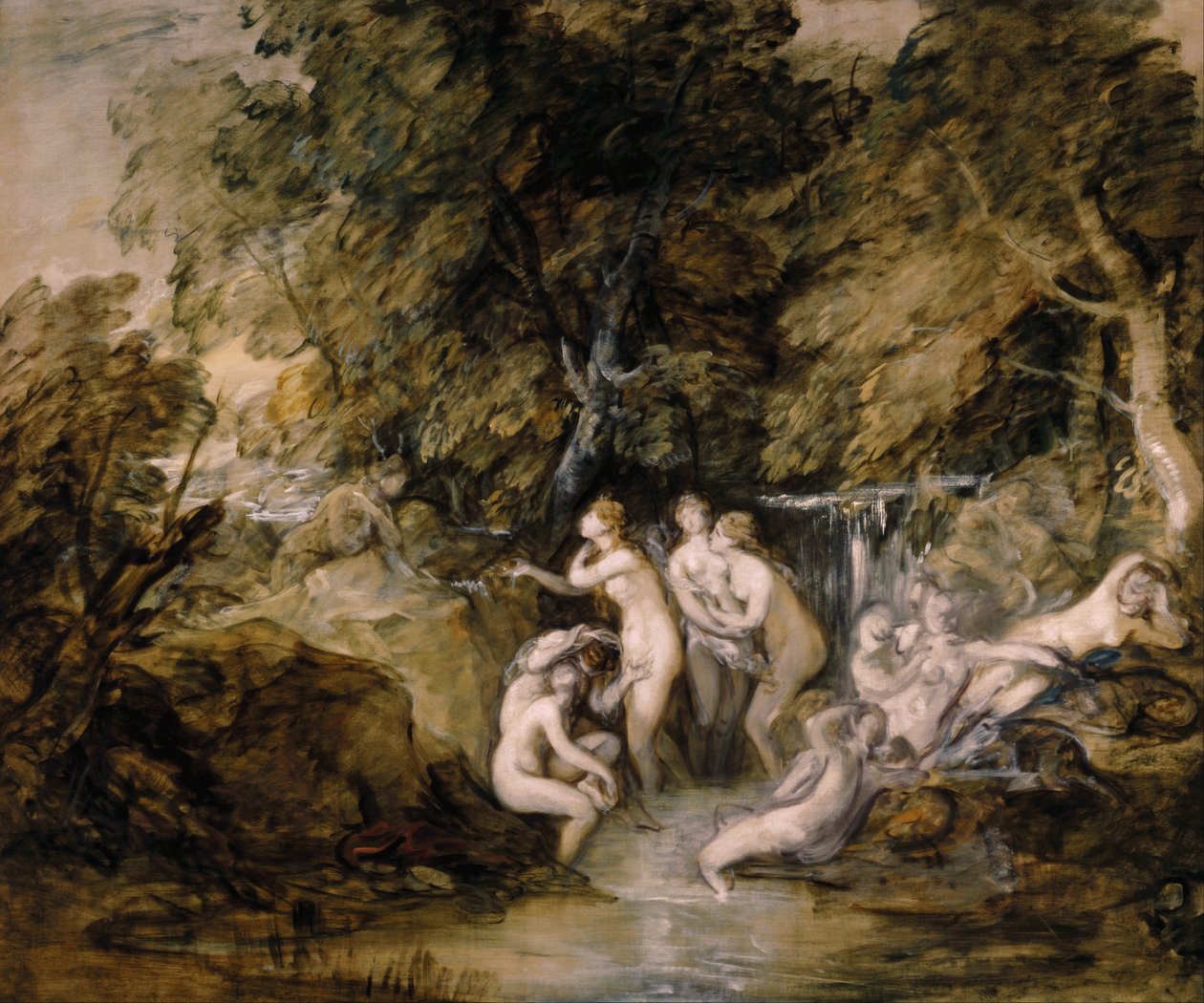 Diana och Actaeon av Thomas Gainsborough