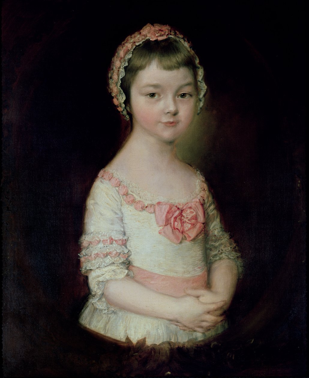 Georgiana Spencer, därefter hertiginna av Devonshire av Thomas Gainsborough