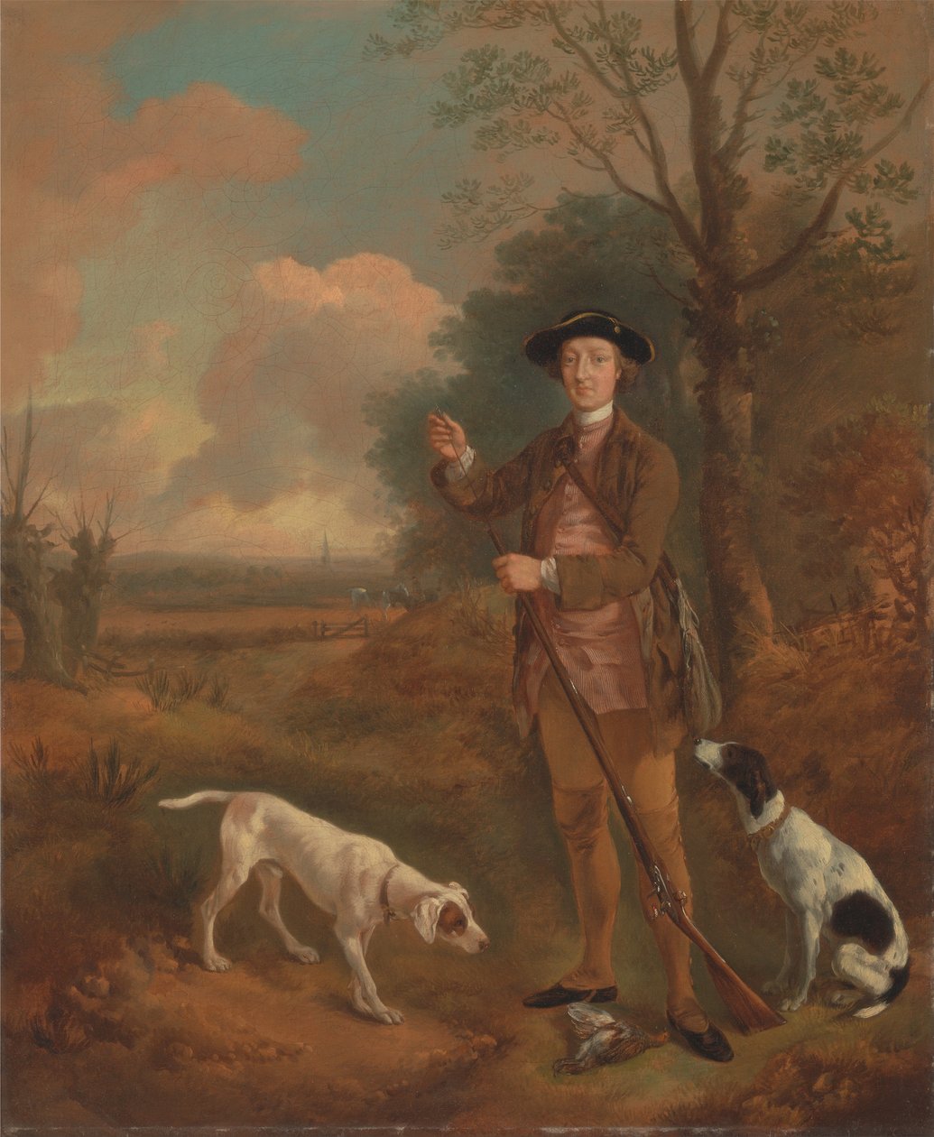 Major John Dade, från Tannington, Suffolk av Thomas Gainsborough
