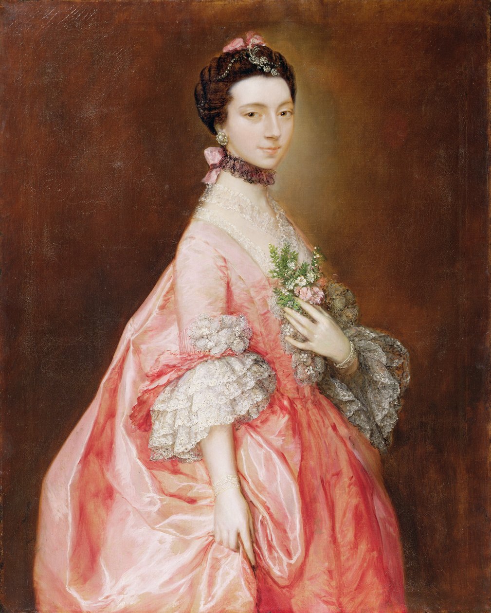 Mary Little, senare Lady Carr av Thomas Gainsborough