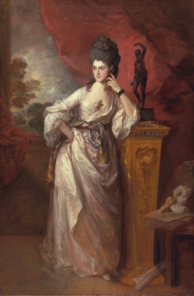 Penelope (Pitt), Viscountess Ligonier, 1770 av Thomas Gainsborough
