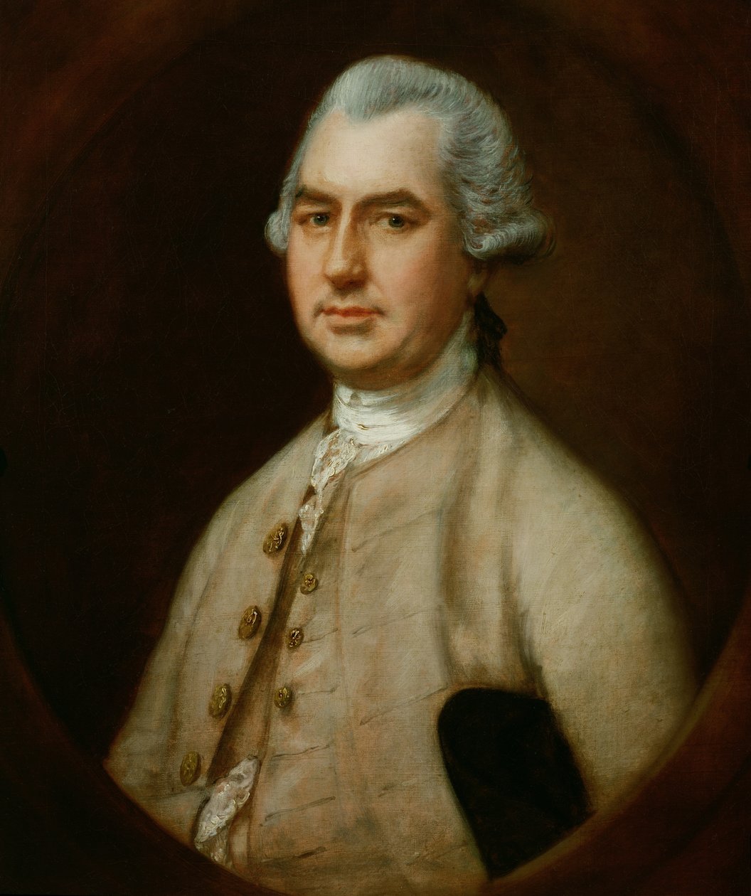 Porträtt av Charles Bourchier, 1767 av Thomas Gainsborough