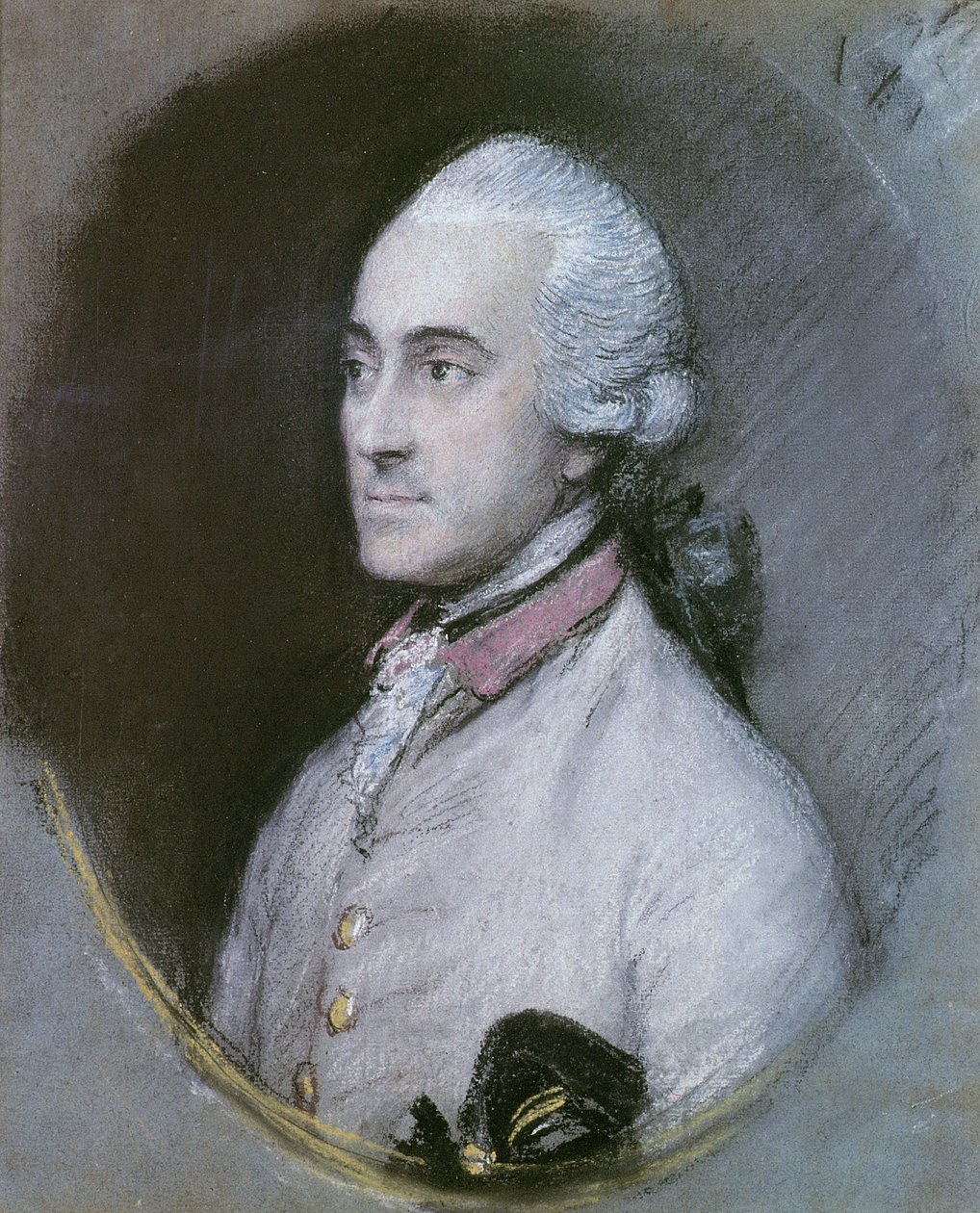 Porträtt av George Pitt, 1st Baron Rivers (1721-1803) av Thomas Gainsborough