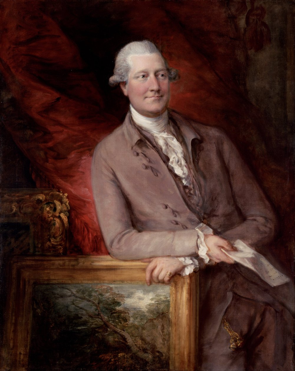 Porträtt av James Christie (1730 av Thomas Gainsborough