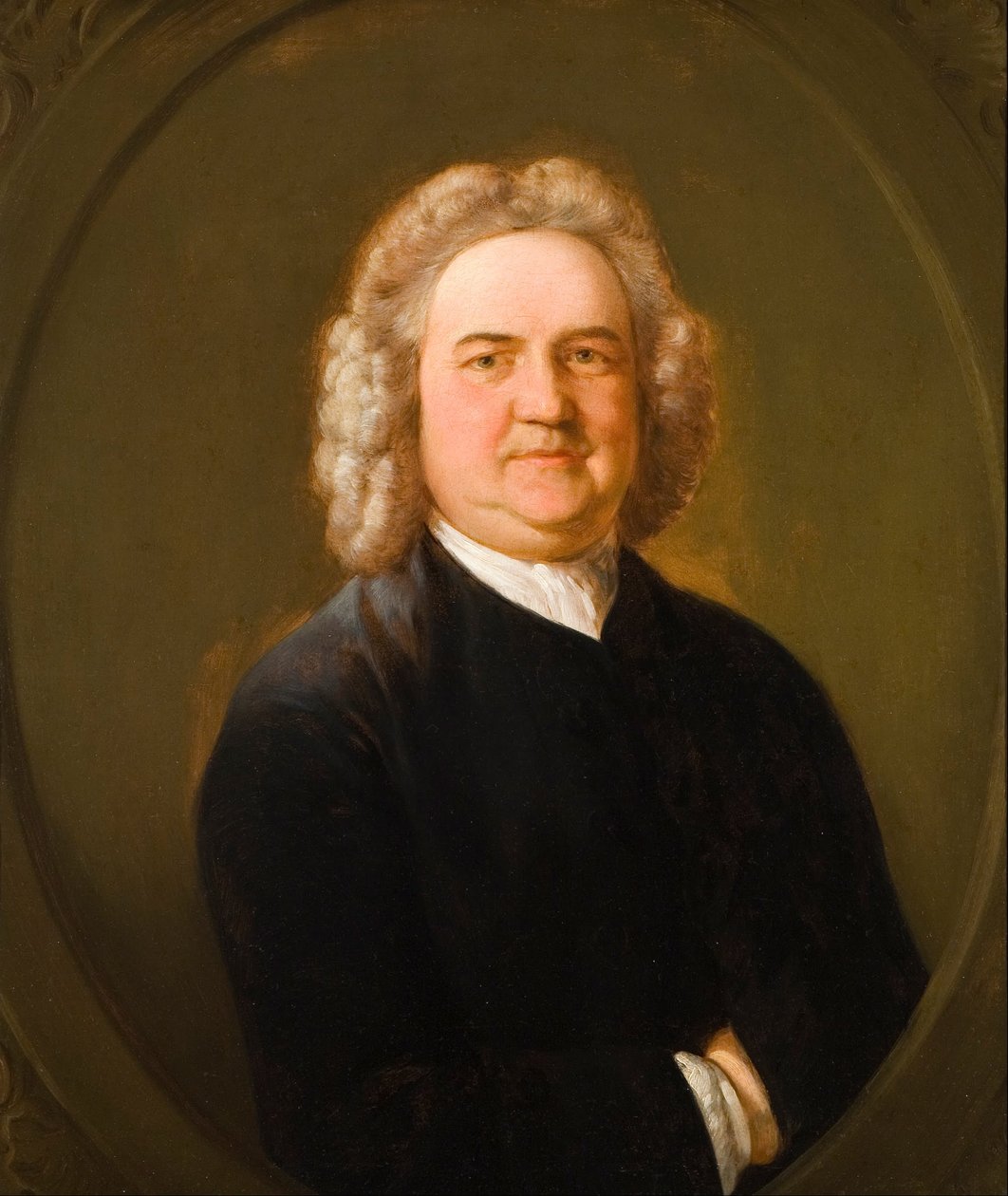 Porträtt av Thomas Chubb av Thomas Gainsborough