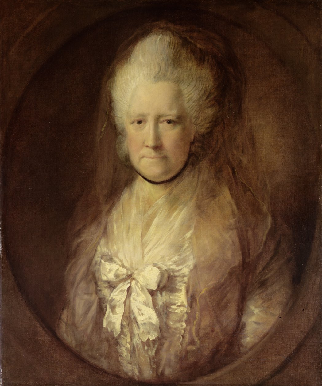 Porträtt av Hon. Harriott Marsham (1721-96) ca 1770-talet av Thomas Gainsborough