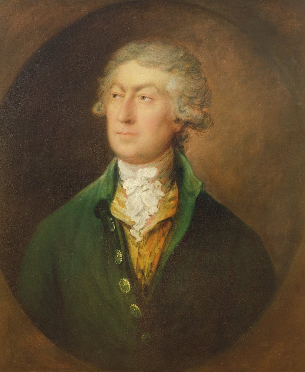 Självporträtt, ca 1786 av Thomas Gainsborough