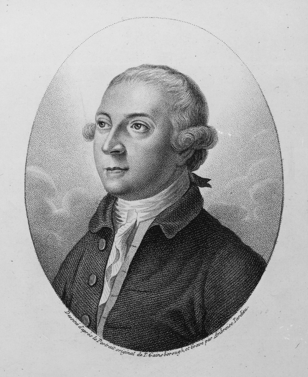 Thomas Pennant, iliyochongwa na Ambroise Tardieu swed av Thomas Gainsborough