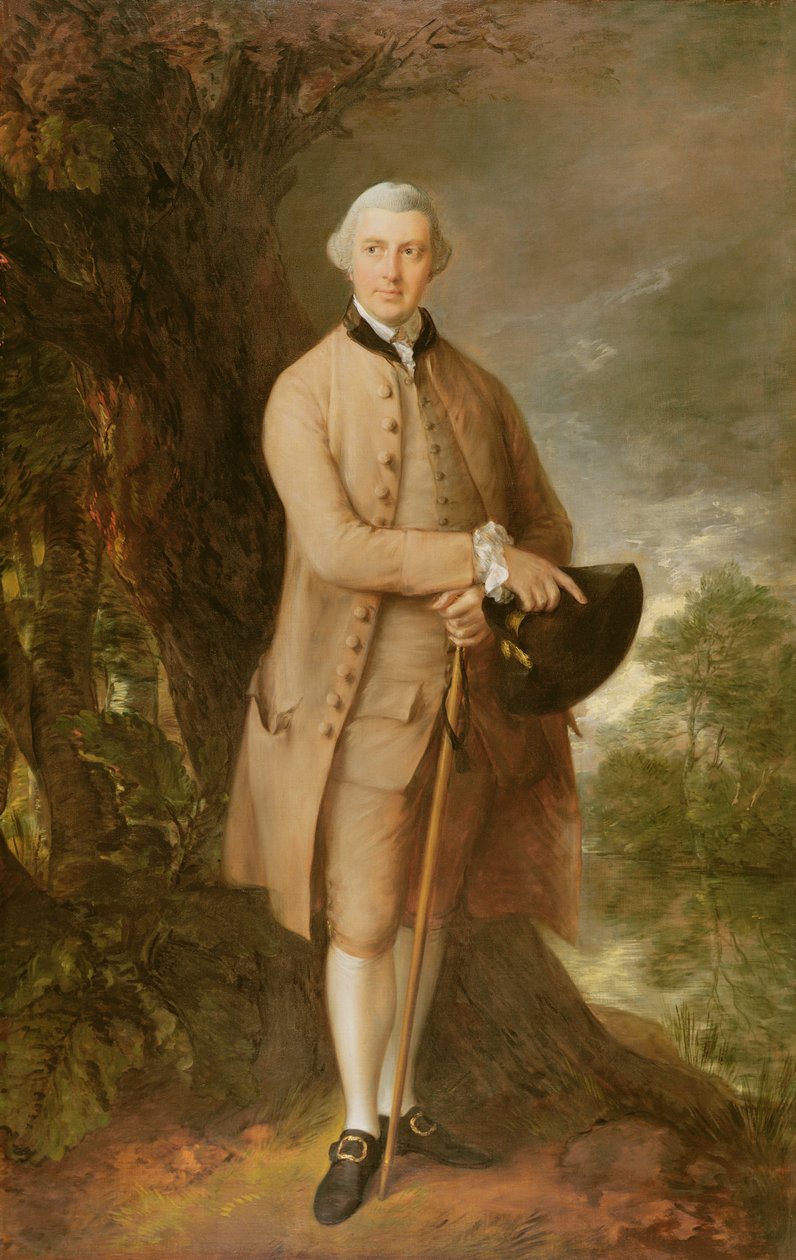 William Johnstone-Pulteney, senare 5:e baronet, ca 1772 av Thomas Gainsborough