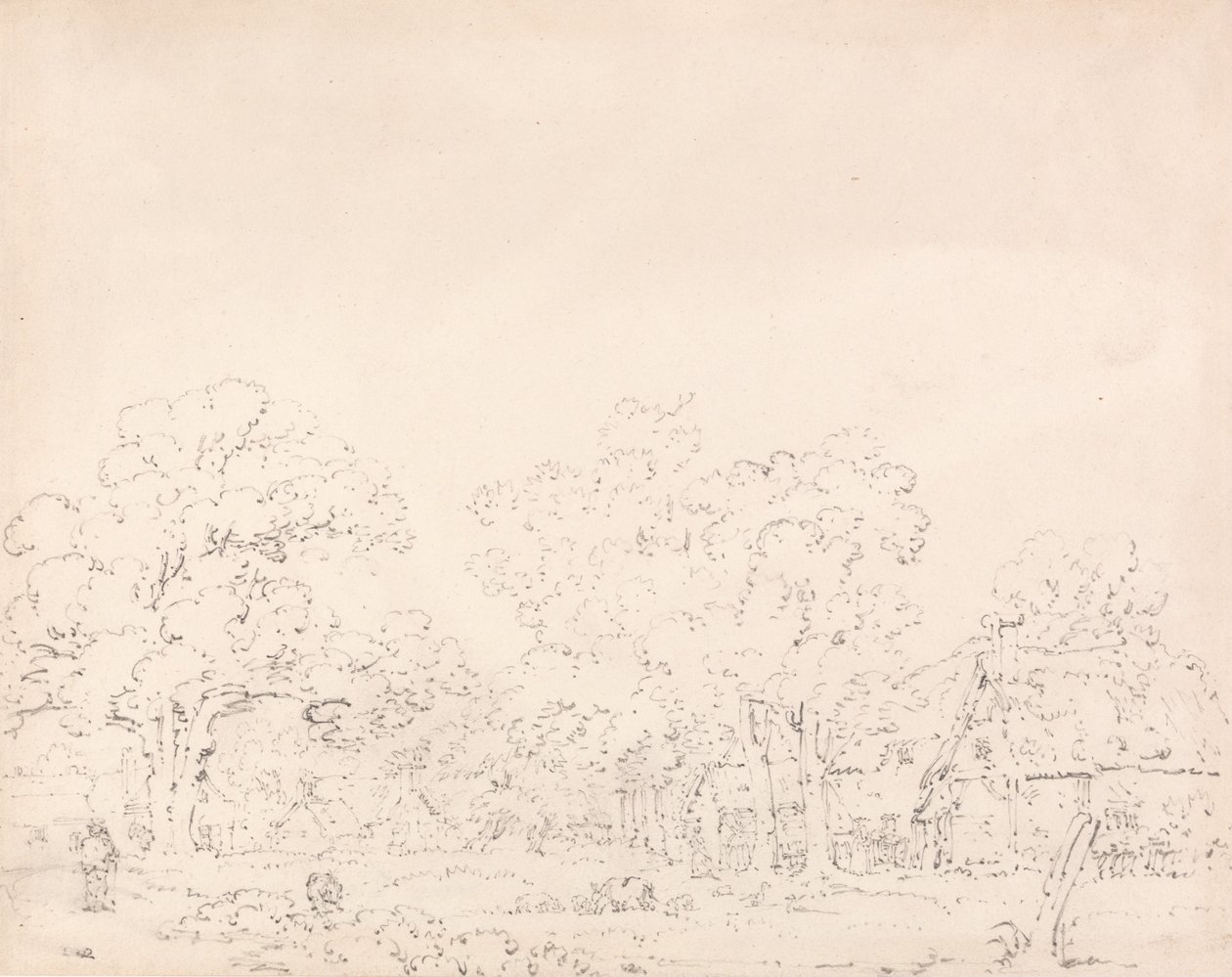En by i skogen av Thomas Girtin