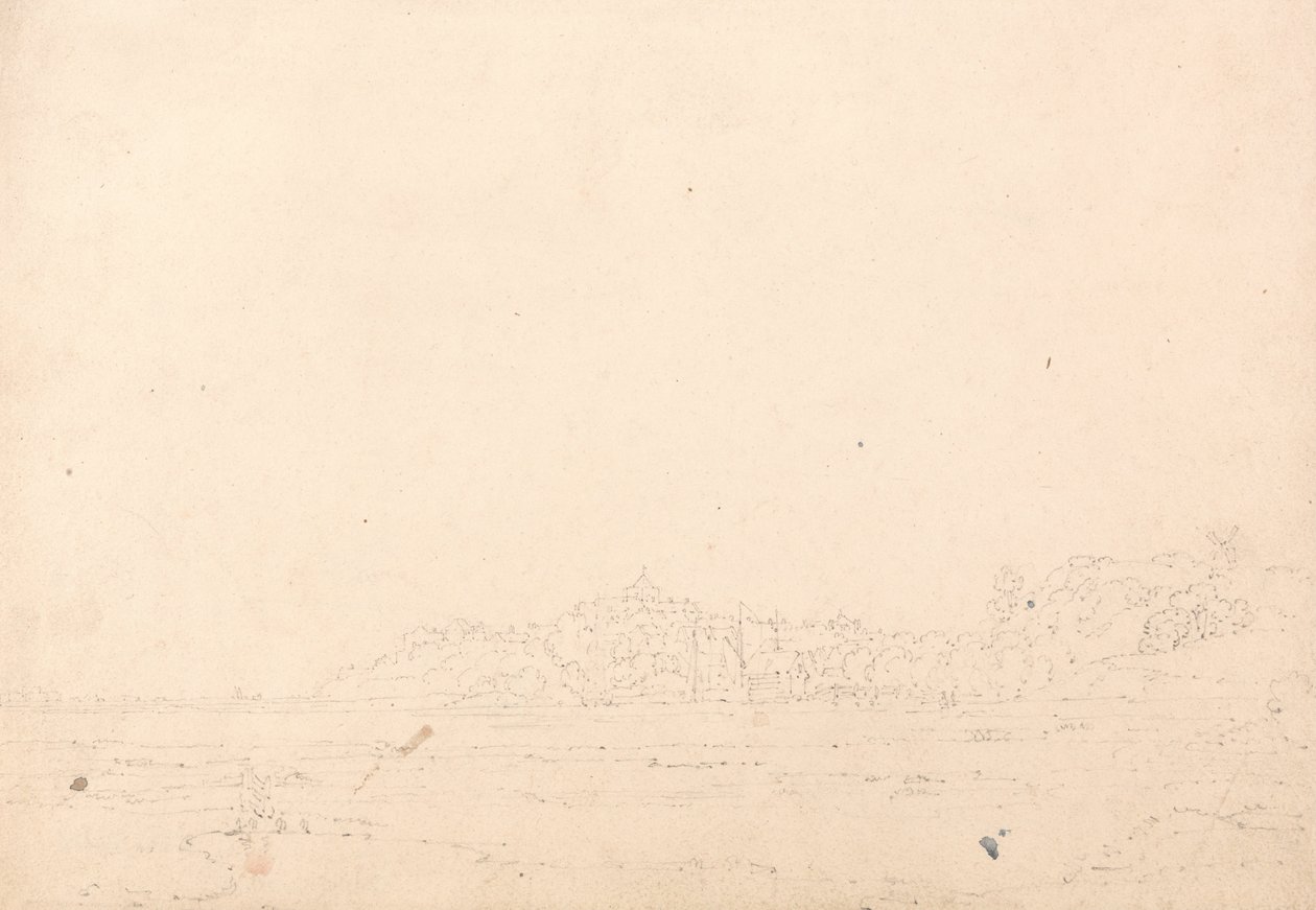 Råg, Sussex av Thomas Girtin